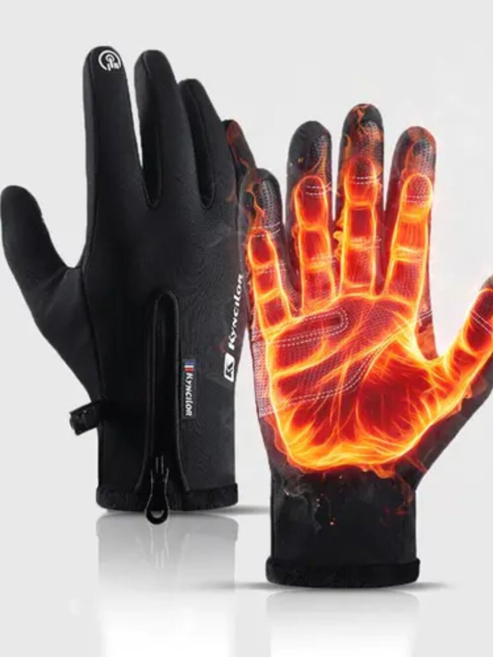 1 Piece Wam Winter Gloves Touch Screen Riding Motorcycle Sliding Waterproof Spor